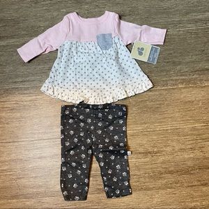 just born Organic 2-Piece Lil Lamb Outfit